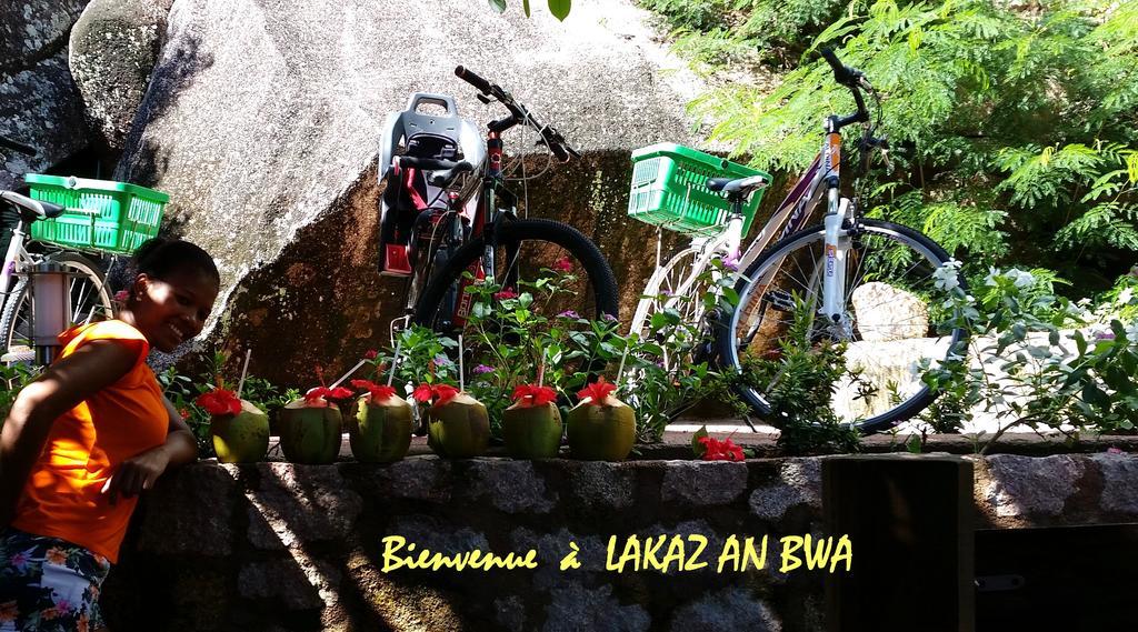 ラ・ディーグ島 Lakaz An Bwaヴィラ エクステリア 写真